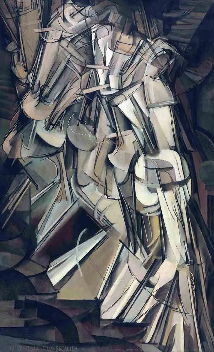 marcel duchamp nude painting