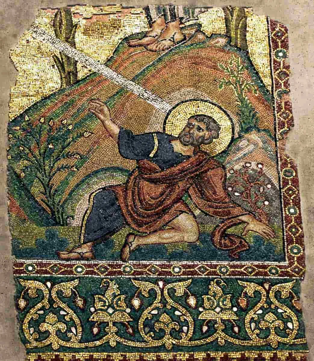 saint pauls conversion mosaic bethlehem