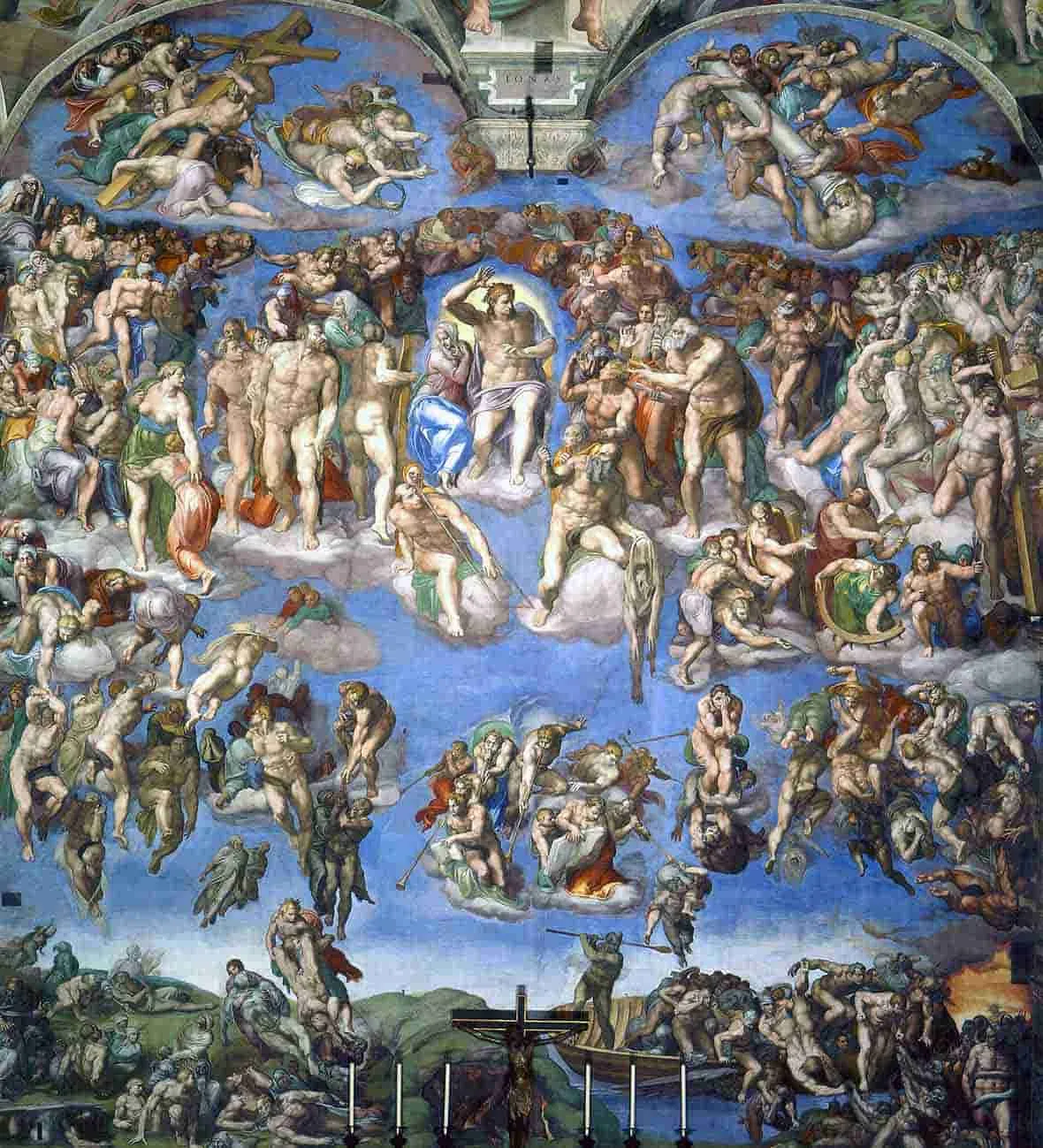 last judgement michaelangelo sistine chapel