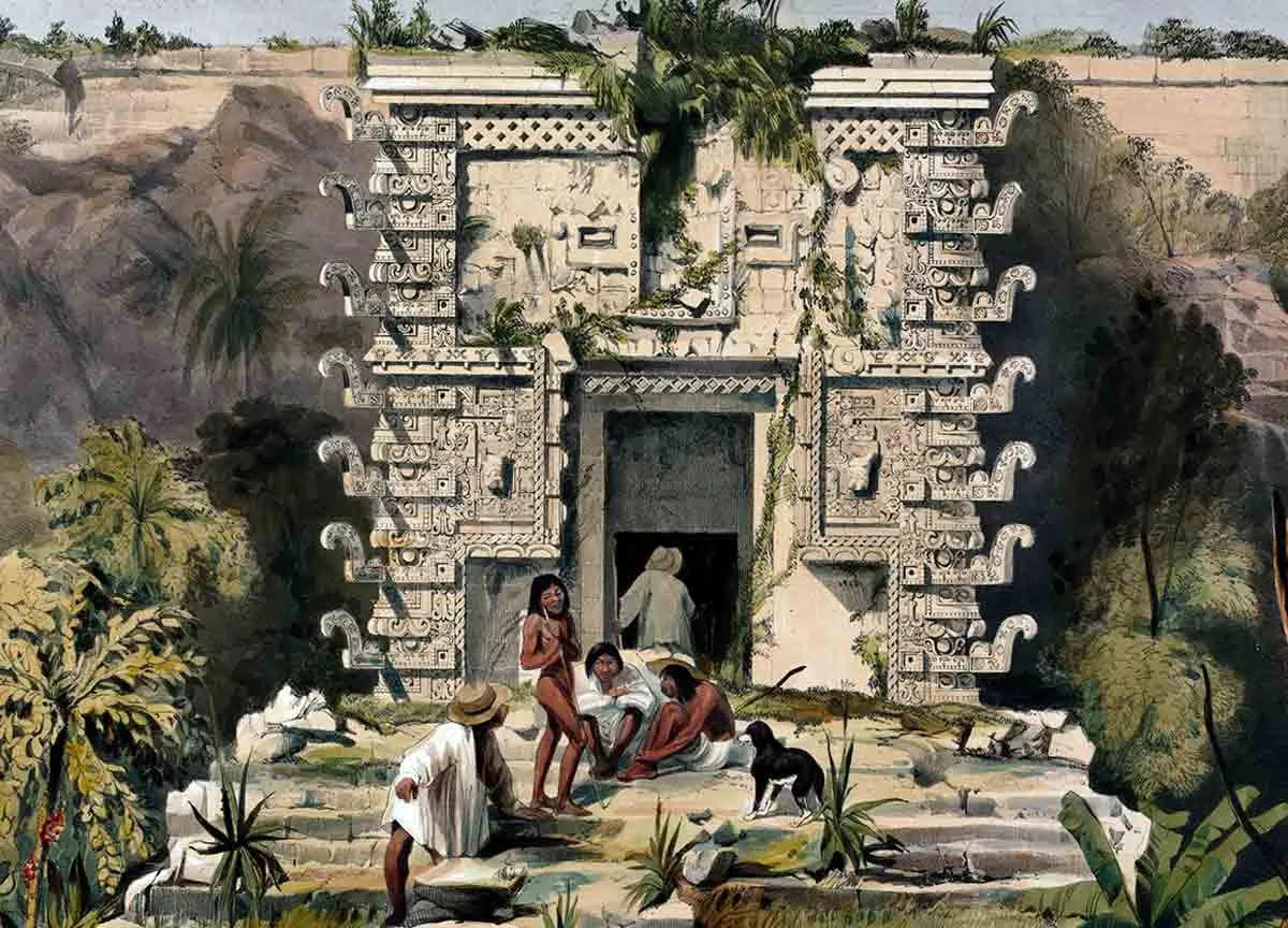 catherwood gateway of great teocallis uxmal.jpg