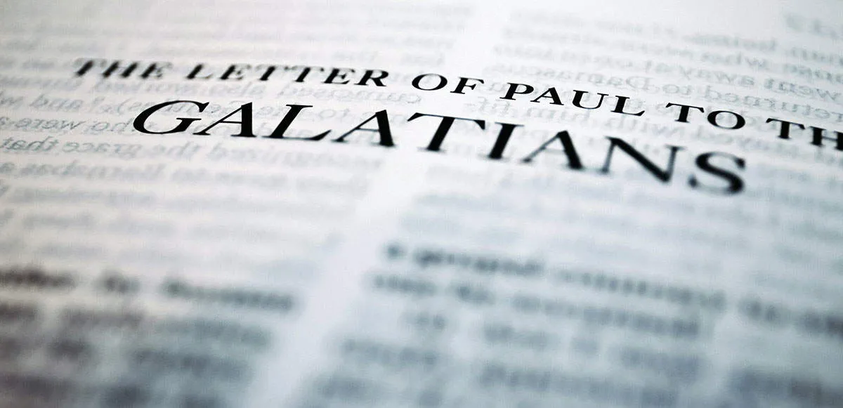 galatians open bible