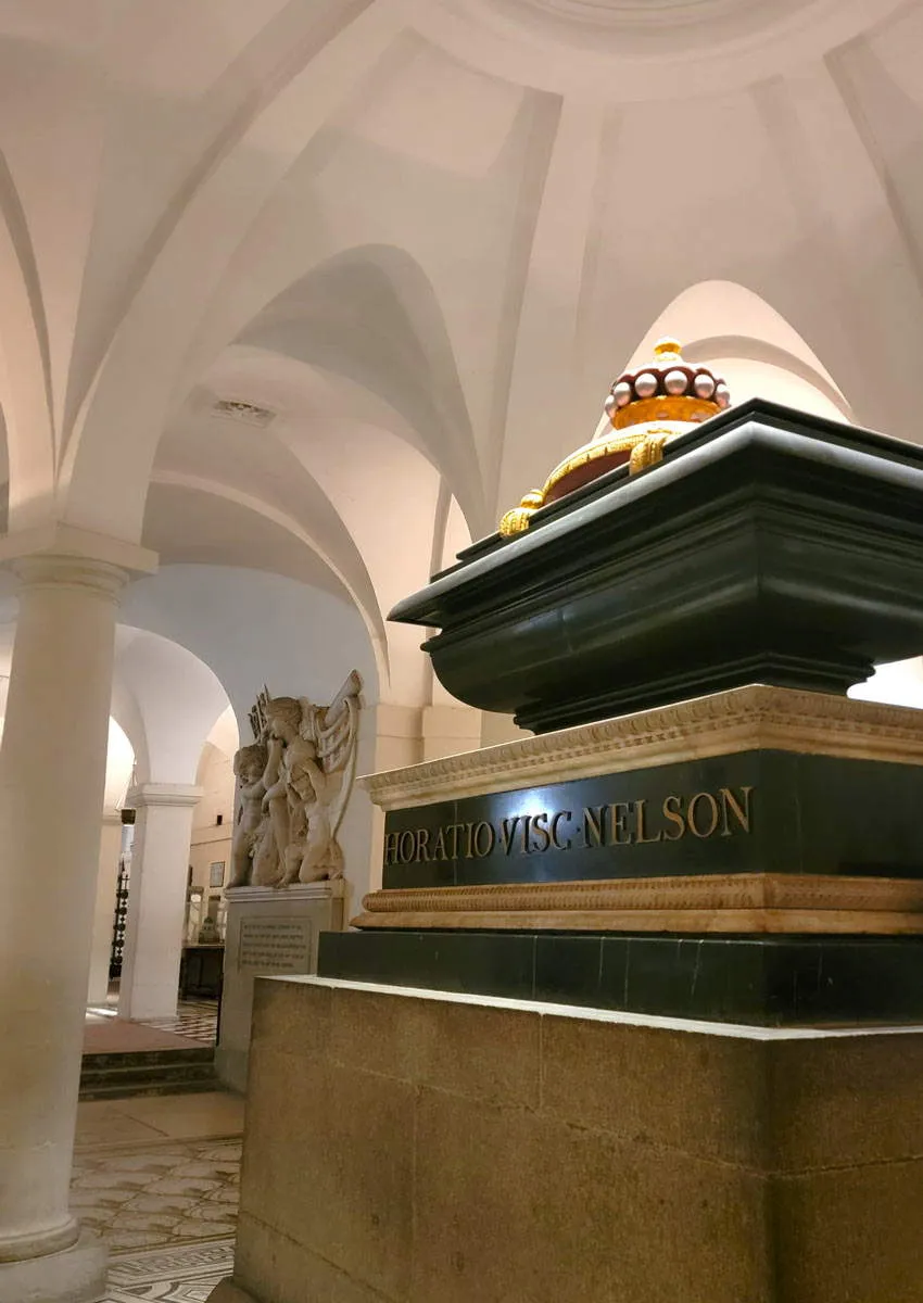 nelson chamber st pauls cathedral crypt