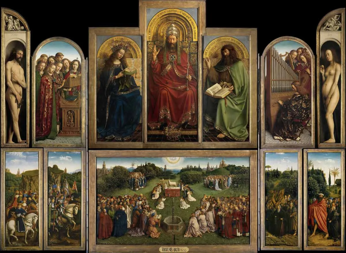 jan van eyck ghent altarpiece full 1432