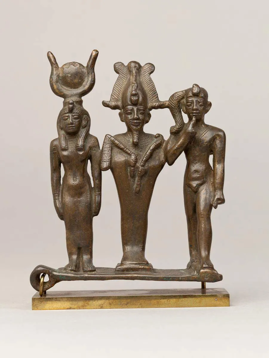 egyptian mythology triad osiris isis horus