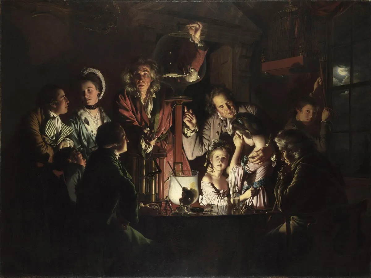 joseph wright of derby experiment painting