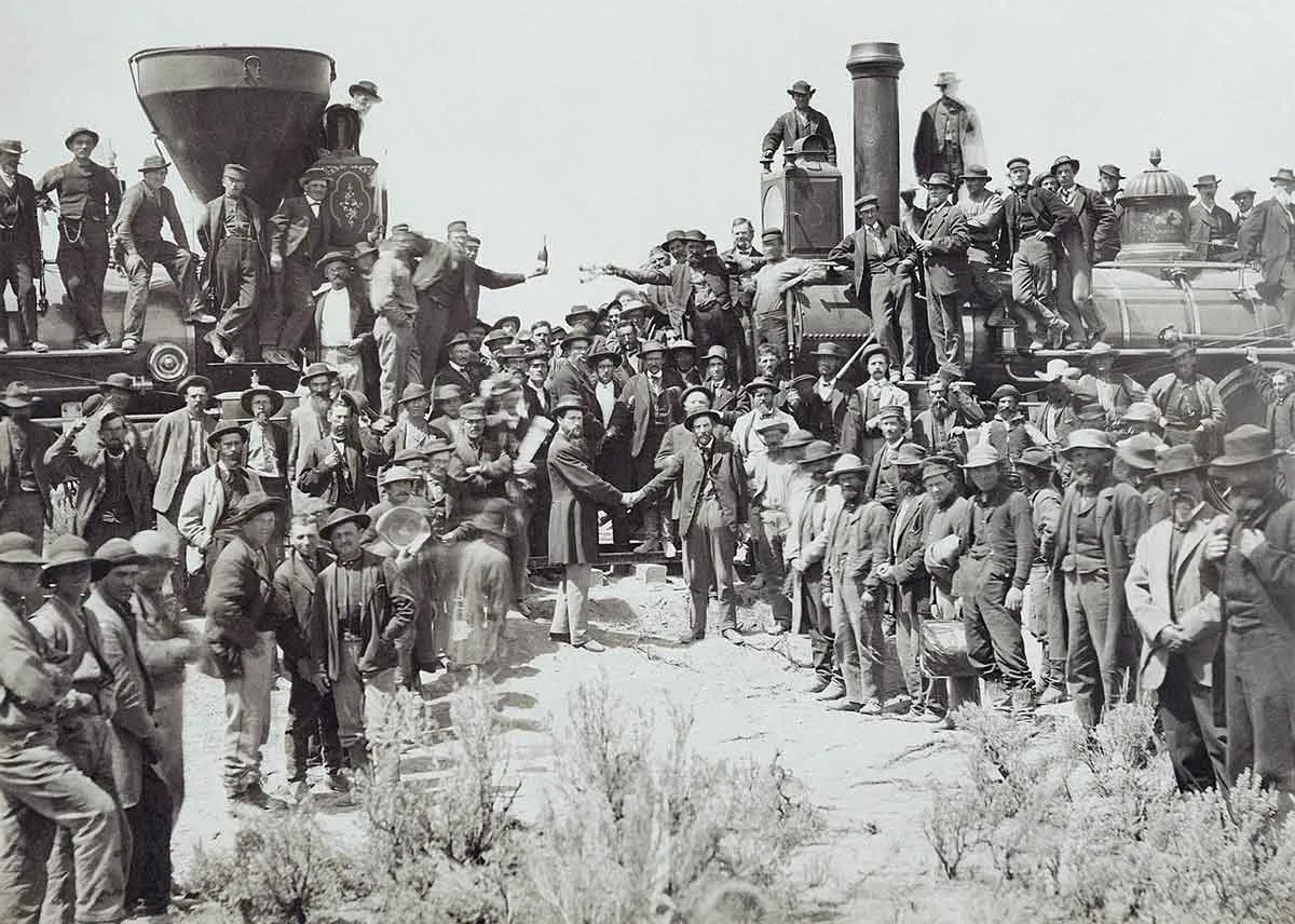 promontory point 1869 transcontinental railroad