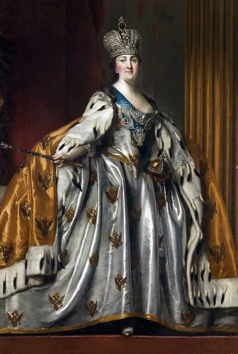 catherine great coronation robes eriksen