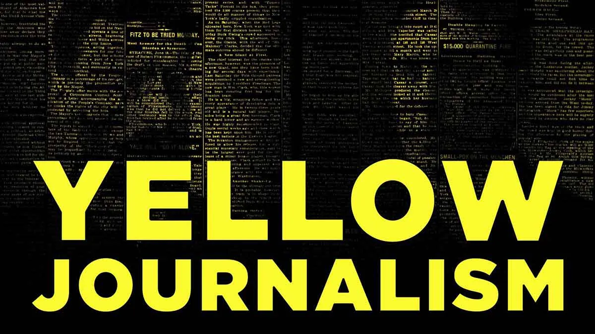 yellow journalism image