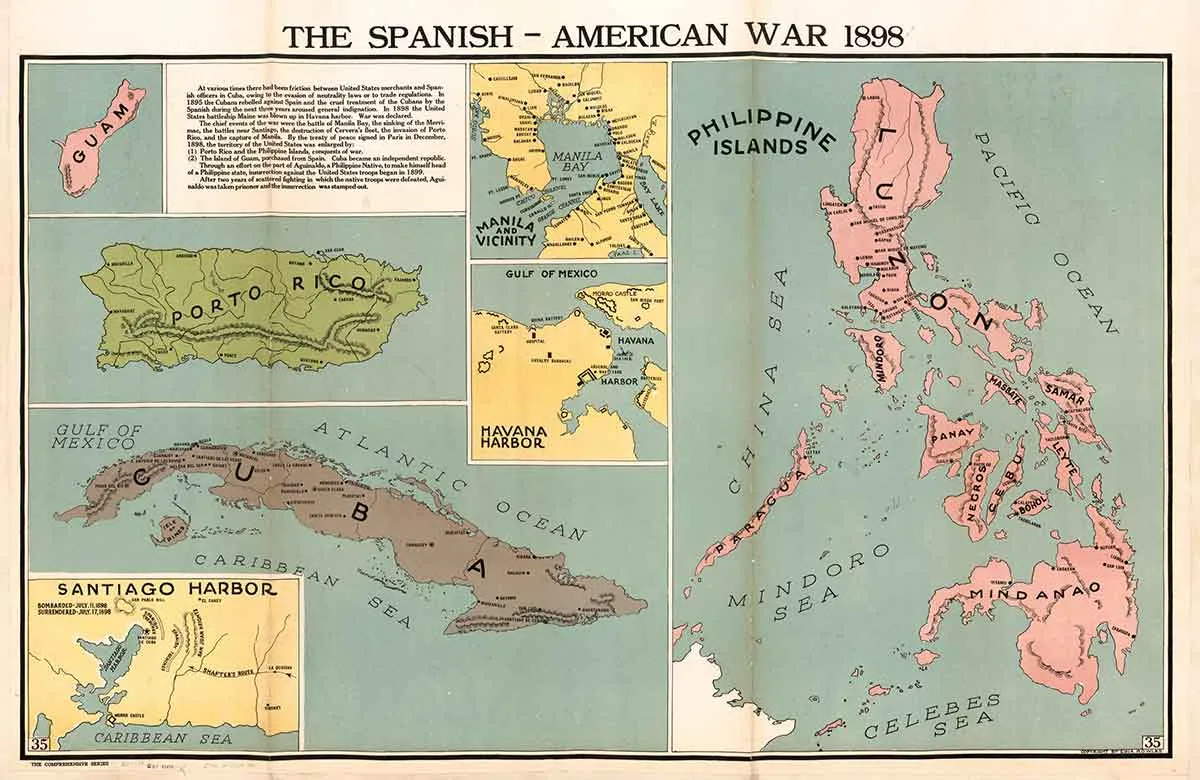 territories won spanish american war