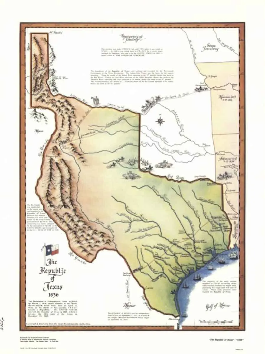 republic of texas 1836