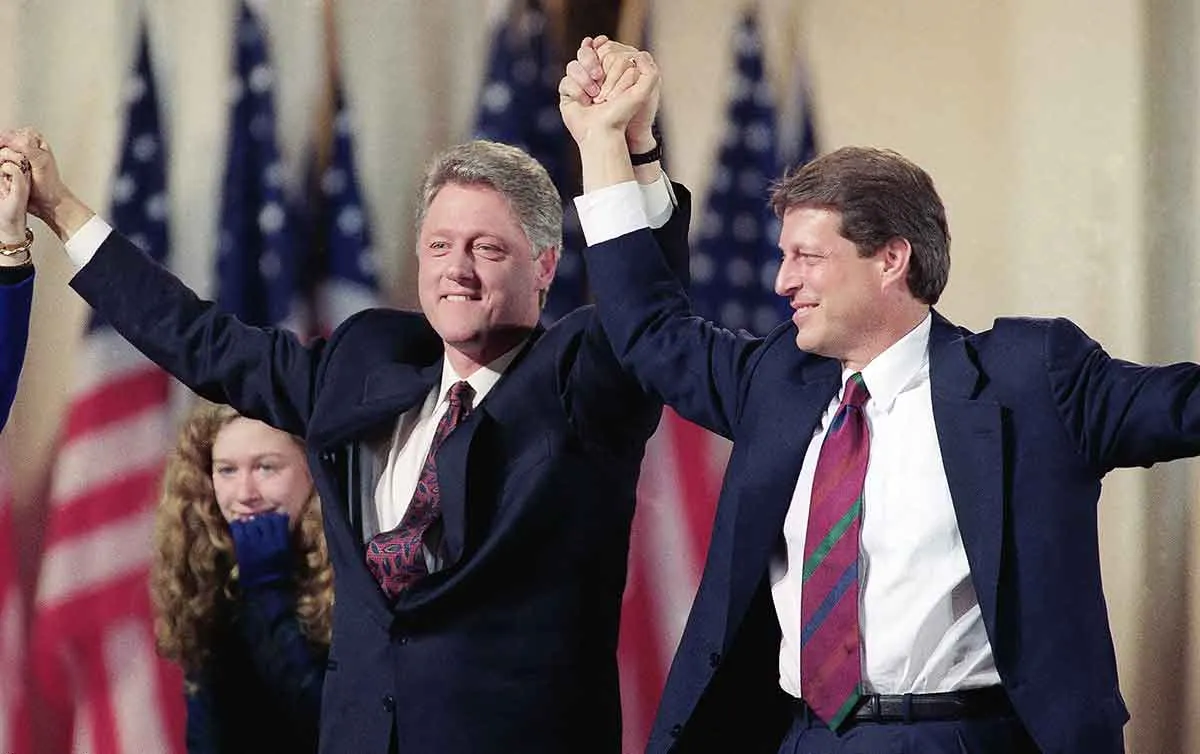 clinton gore 1992 victory