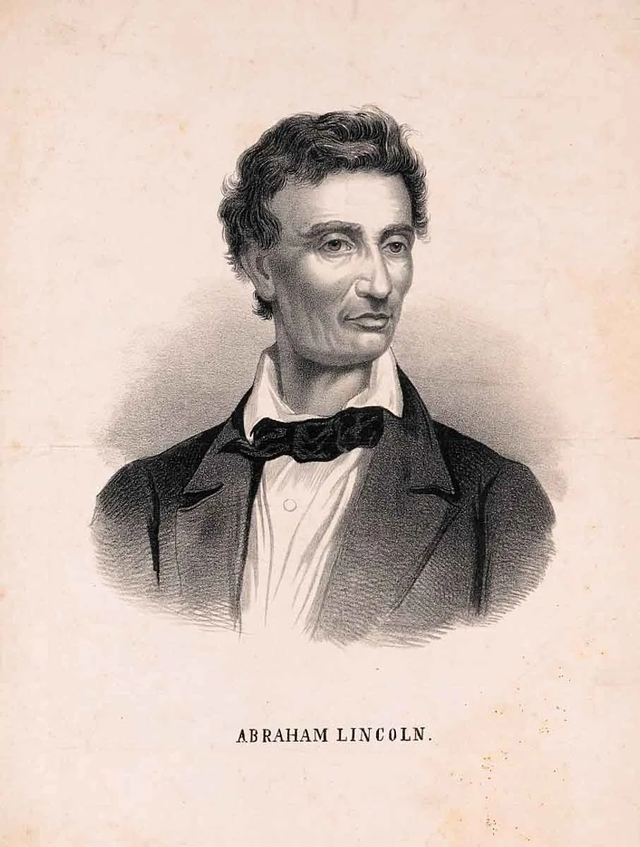 young abraham lincoln print