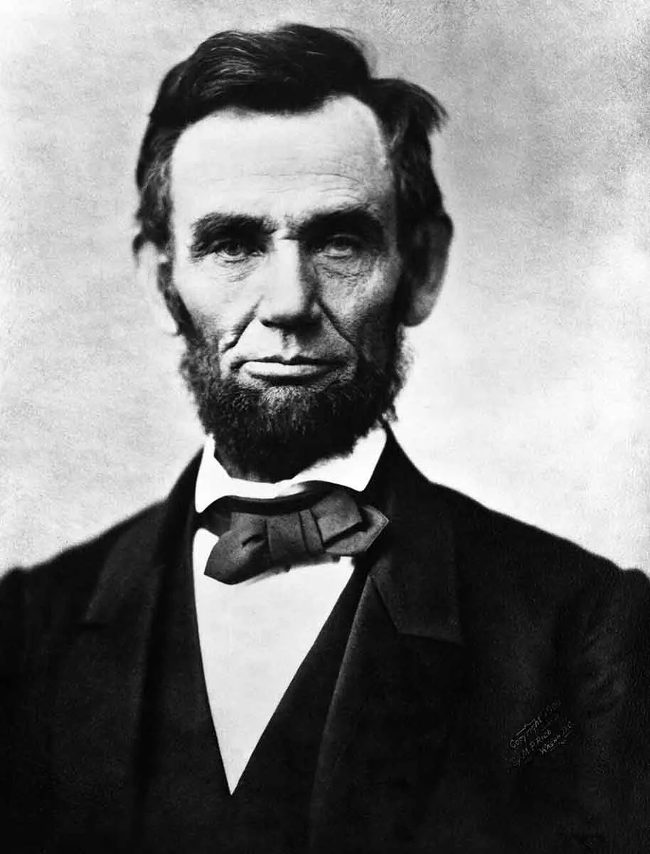 abraham lincoln portrait photograph