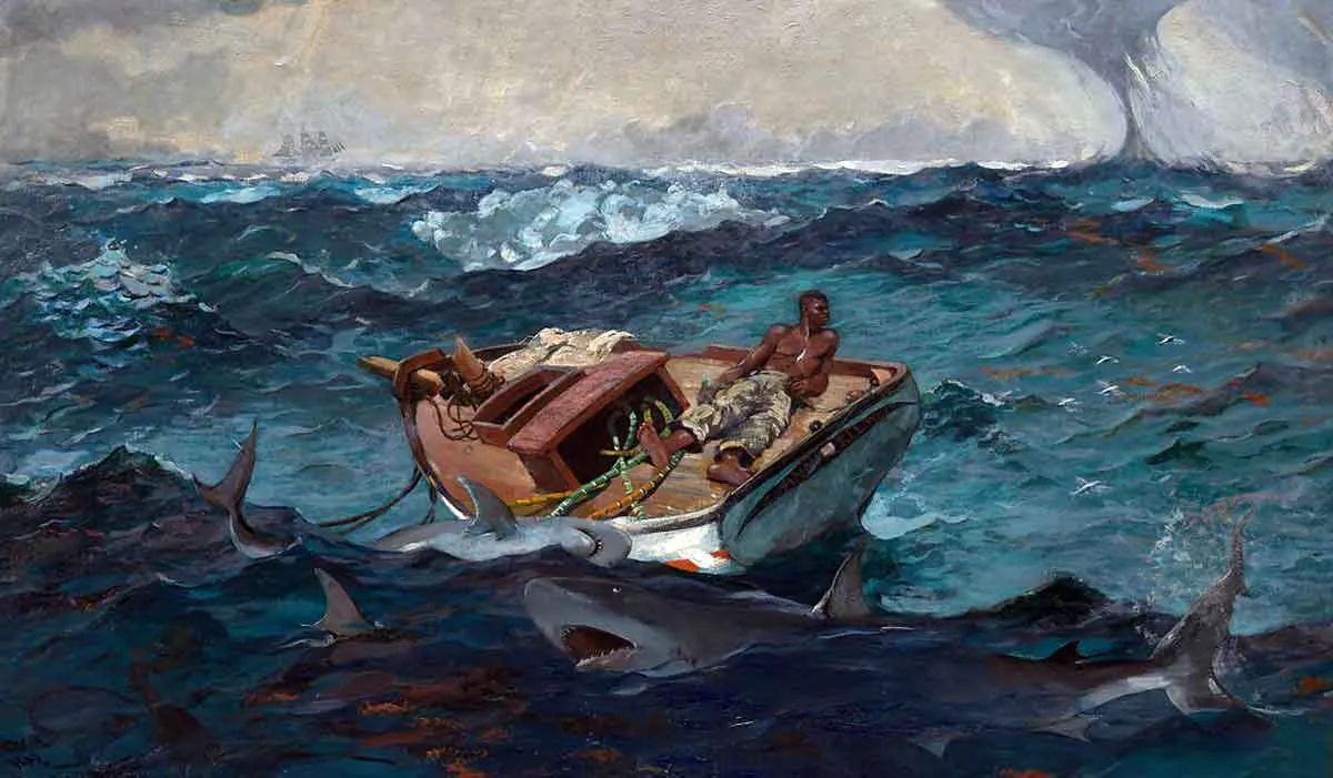 winslow homer gulf stream painting