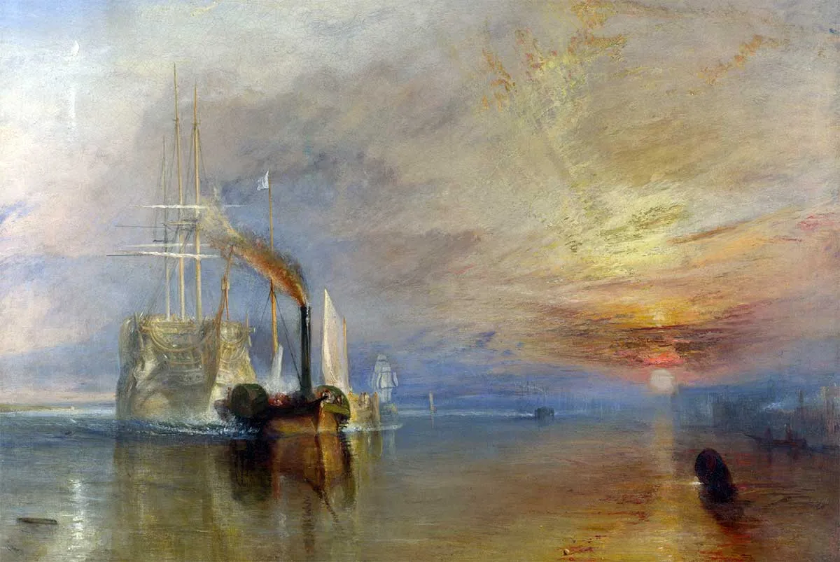 joseph turner fighting temeraire painting