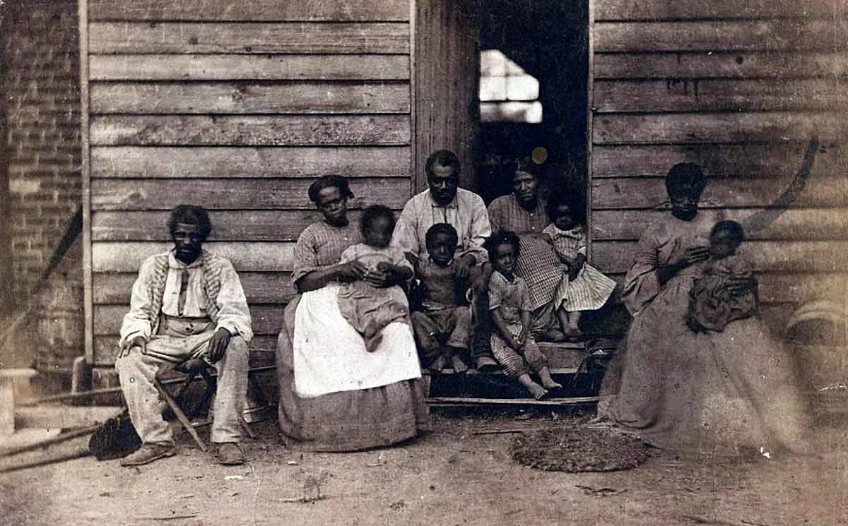 enslaved family gaines house