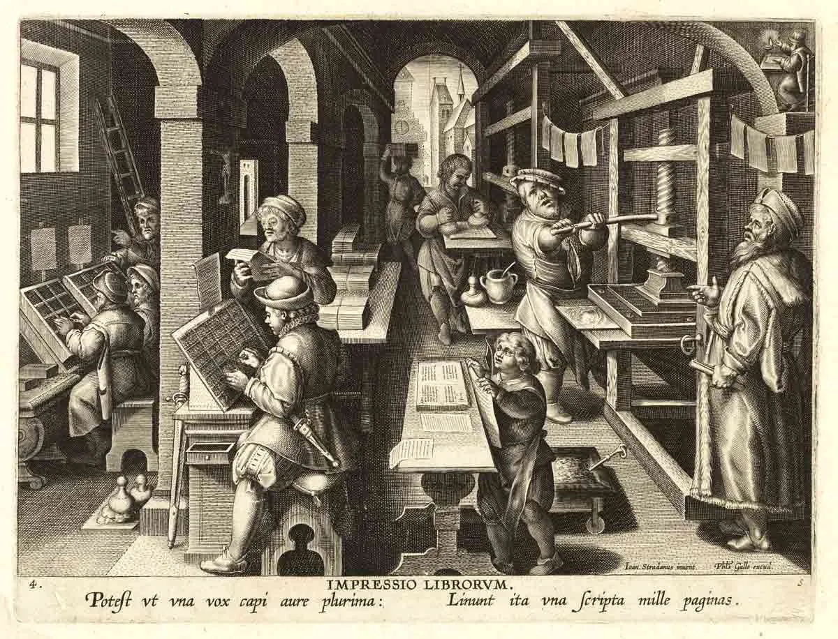 renaissance printing-press