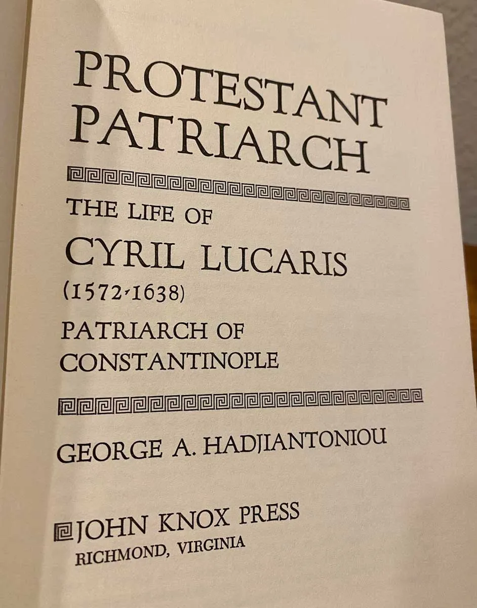 protestant patriarch book