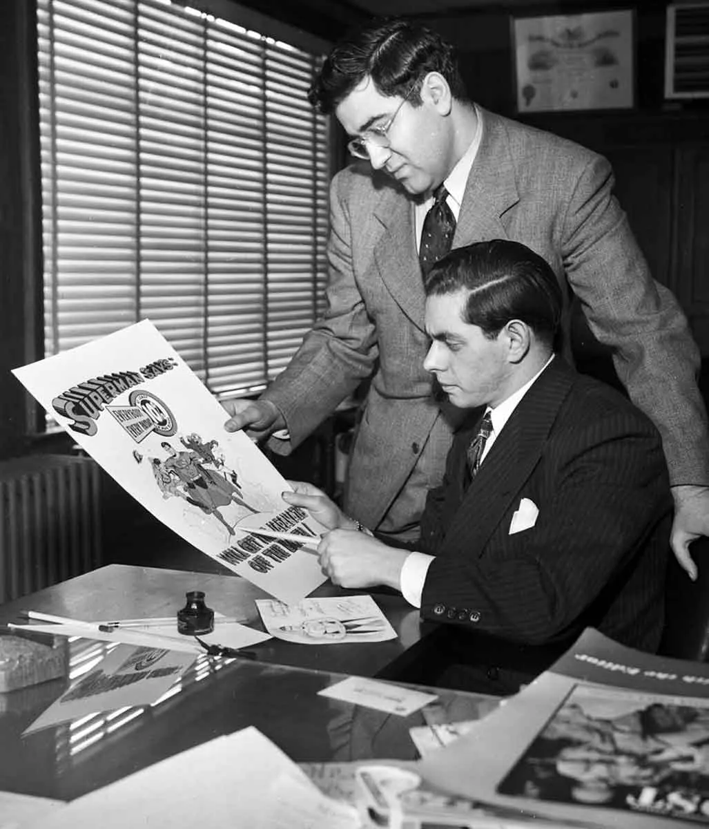 wwii comics superman creators