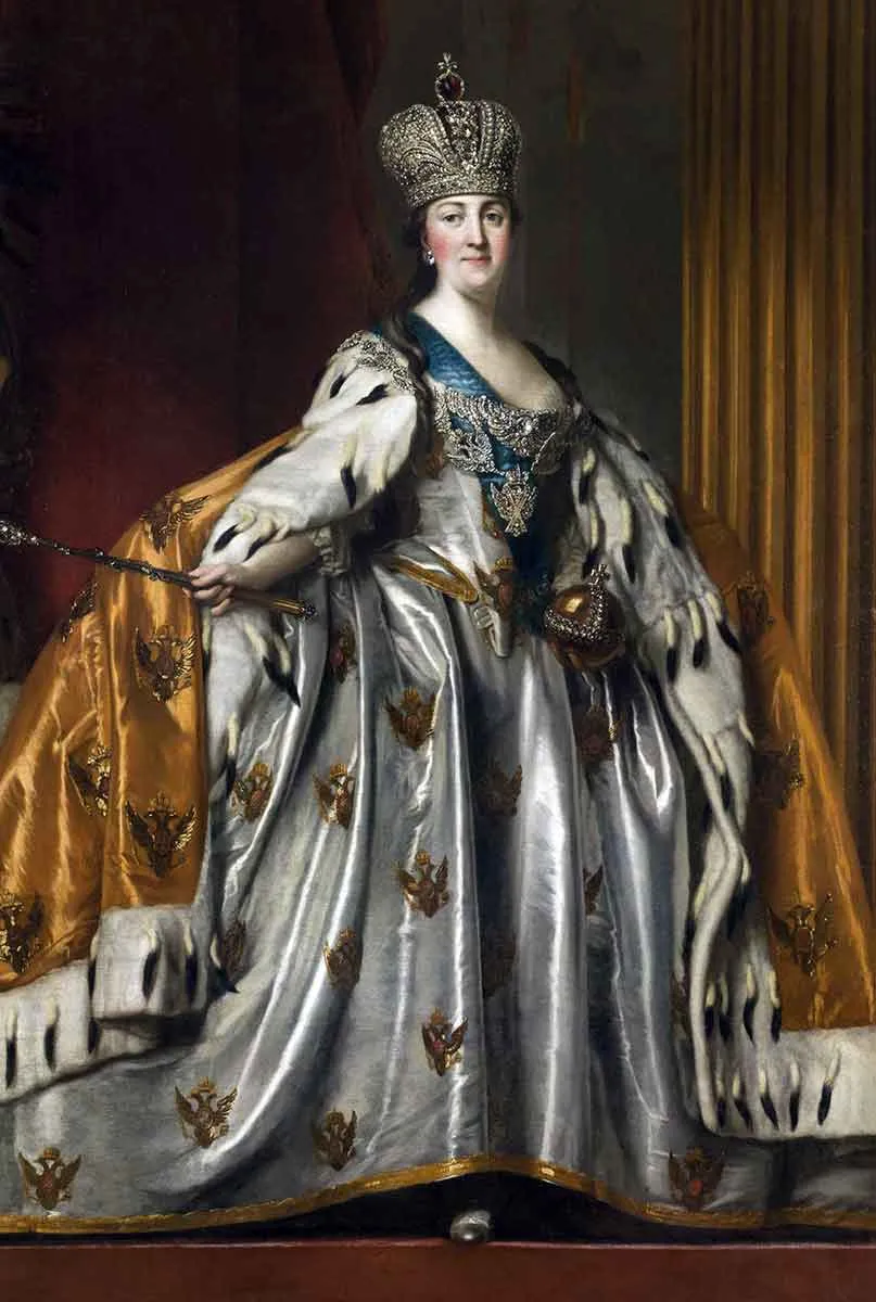 catherine great coronation robes eriksen