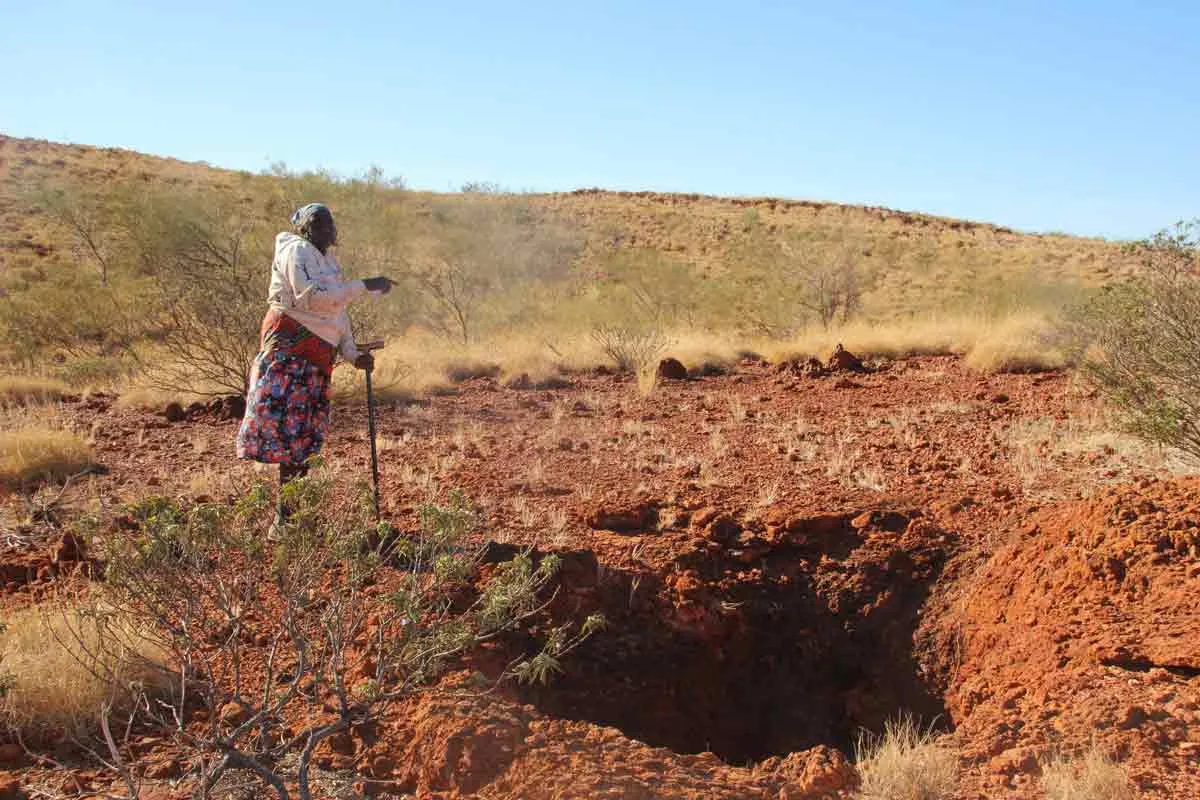 aboriginal elder waterhole