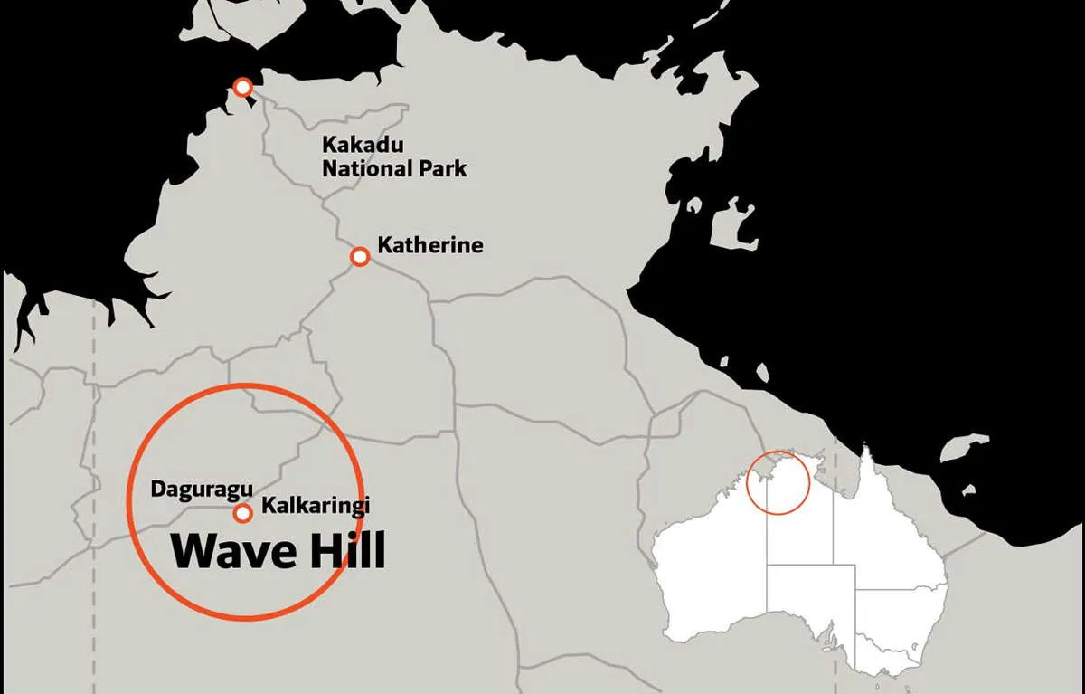 gurindji territory map