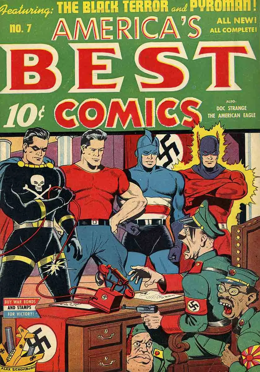 wwii americas best comics green