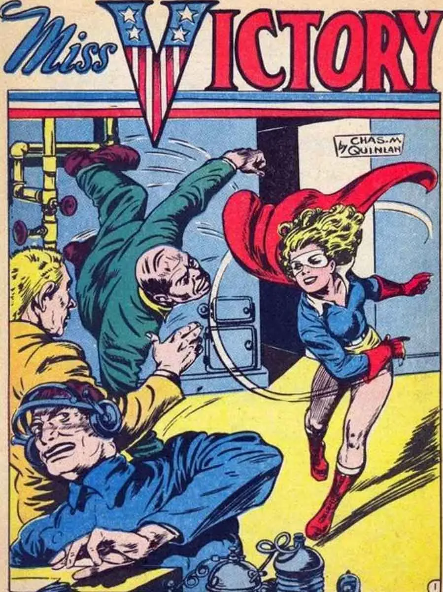 wwii comics miss victory