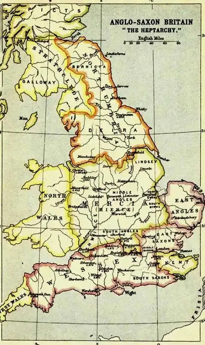 kingdoms of anglo saxon england