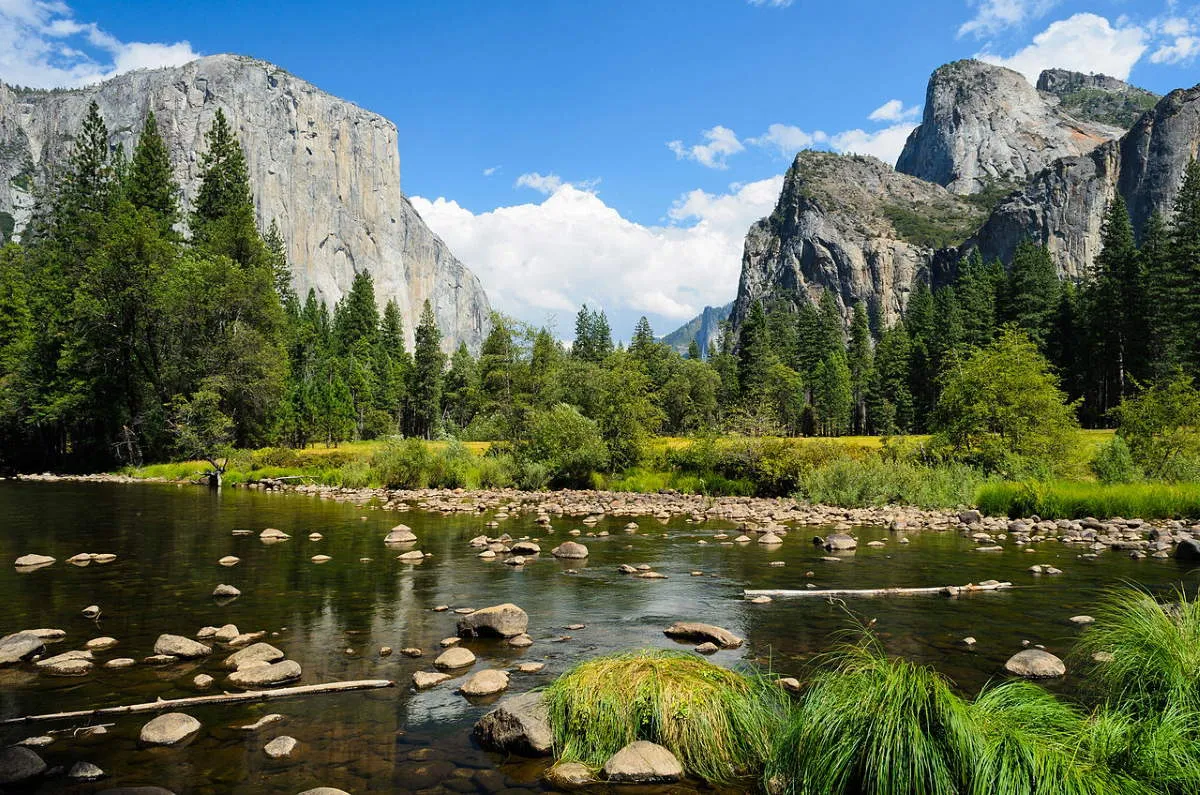 merced river yosemite valley