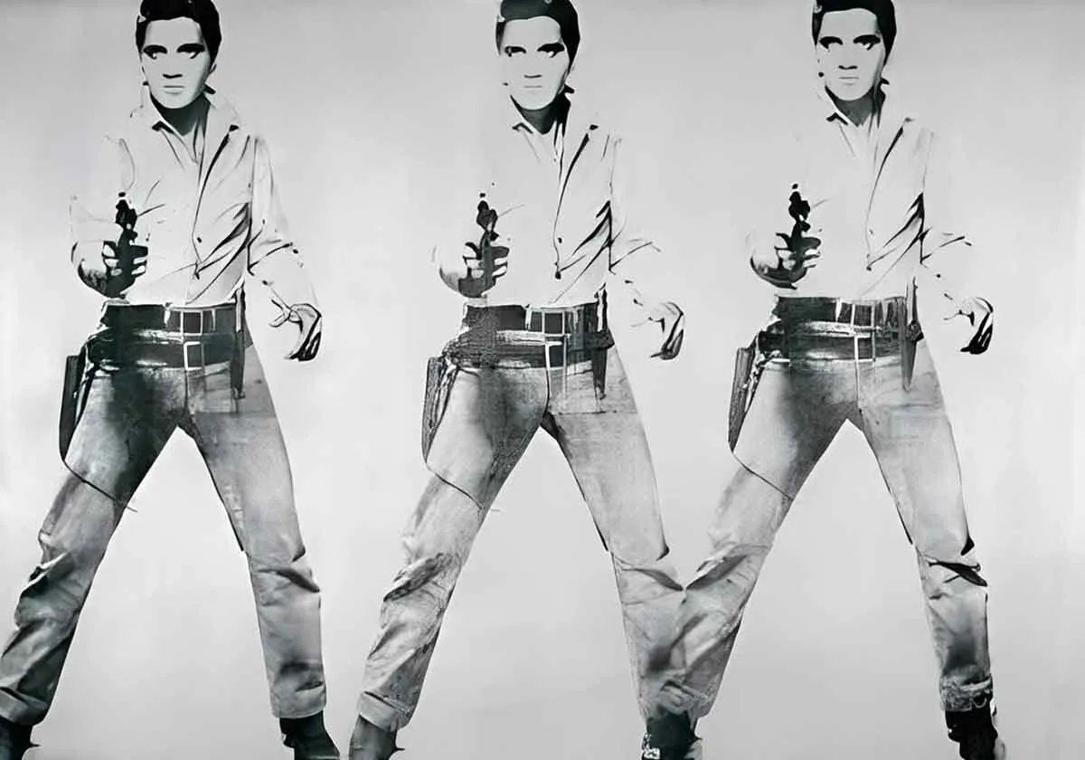 andy warhol triple elvis