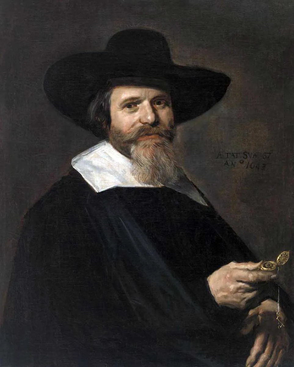 Man Holding a Watch Frans Hals