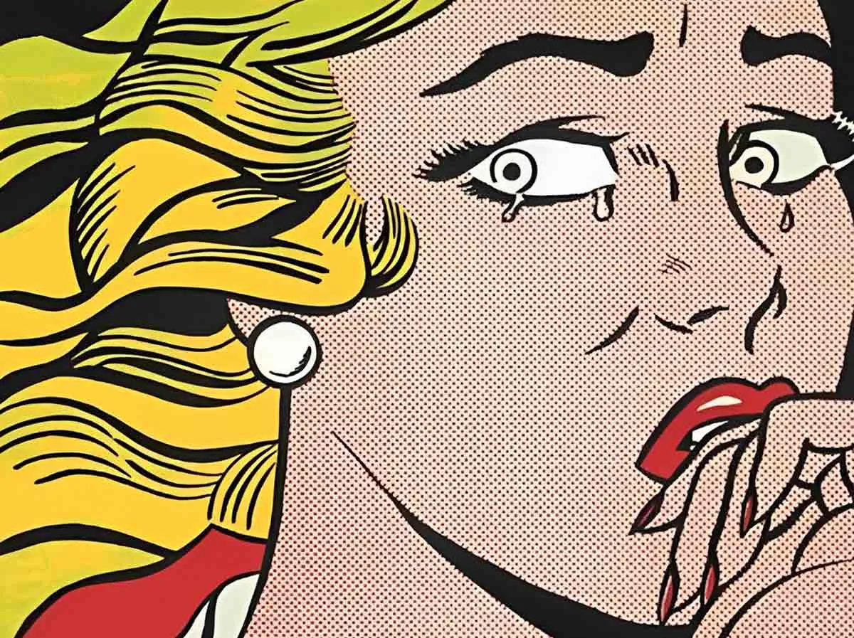 roy lichtenstein crying girl