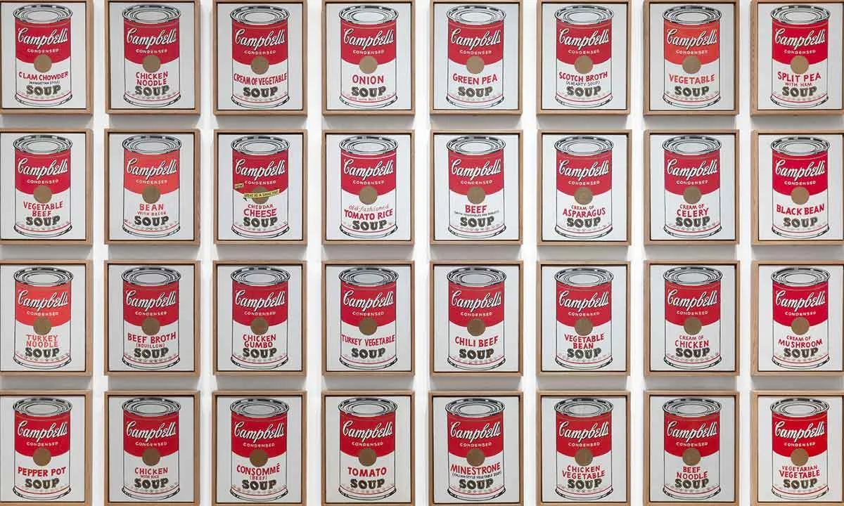 andy warhol soup cans