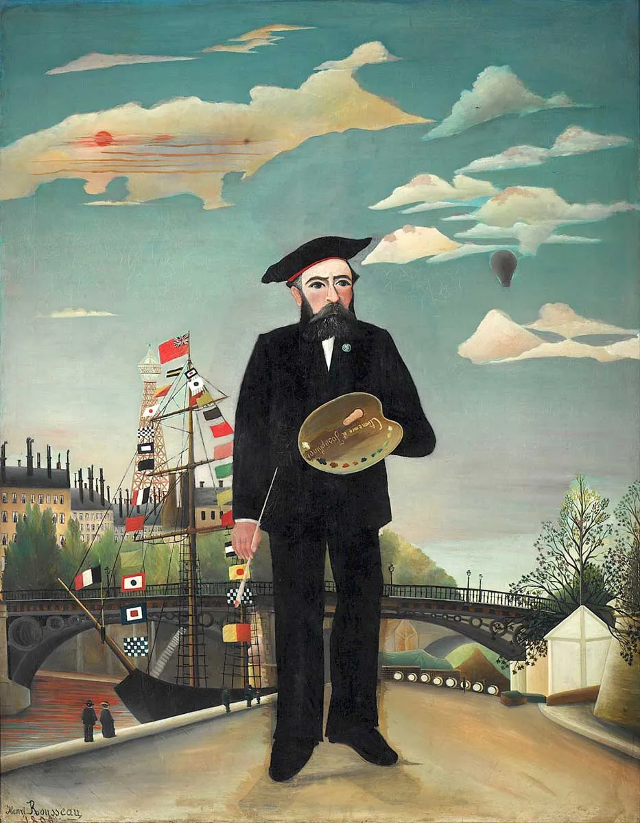 Henri Rousseau, Myself: Portrait