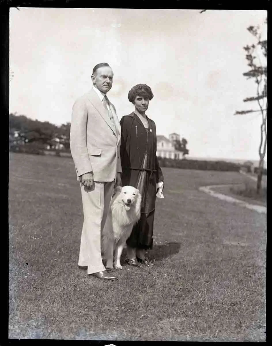 calvin coolidge collie