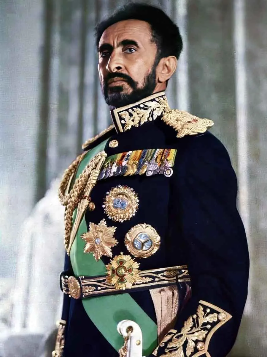 haile selassie portrait solomonic dynasty