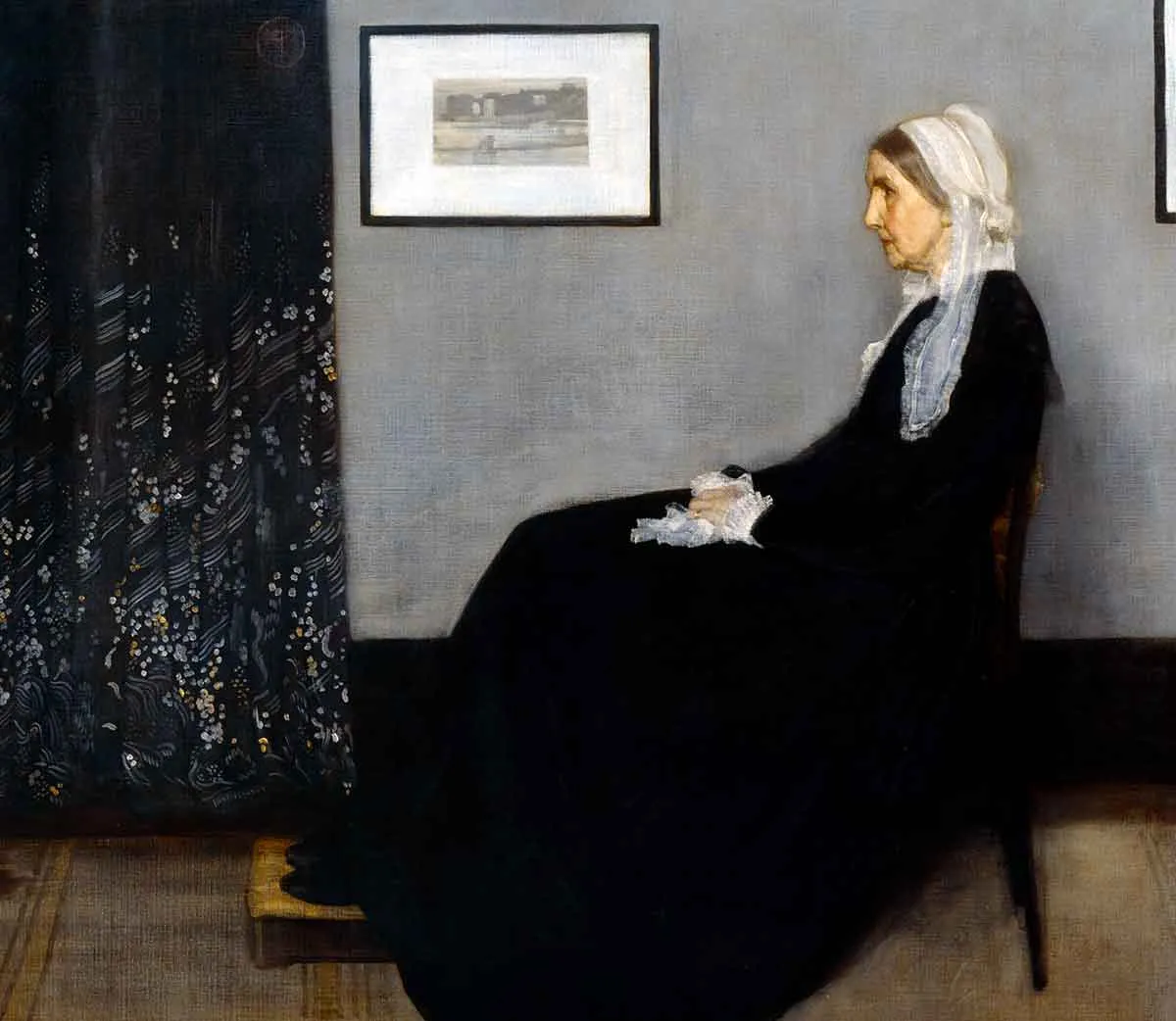 james whistler artists mother painting