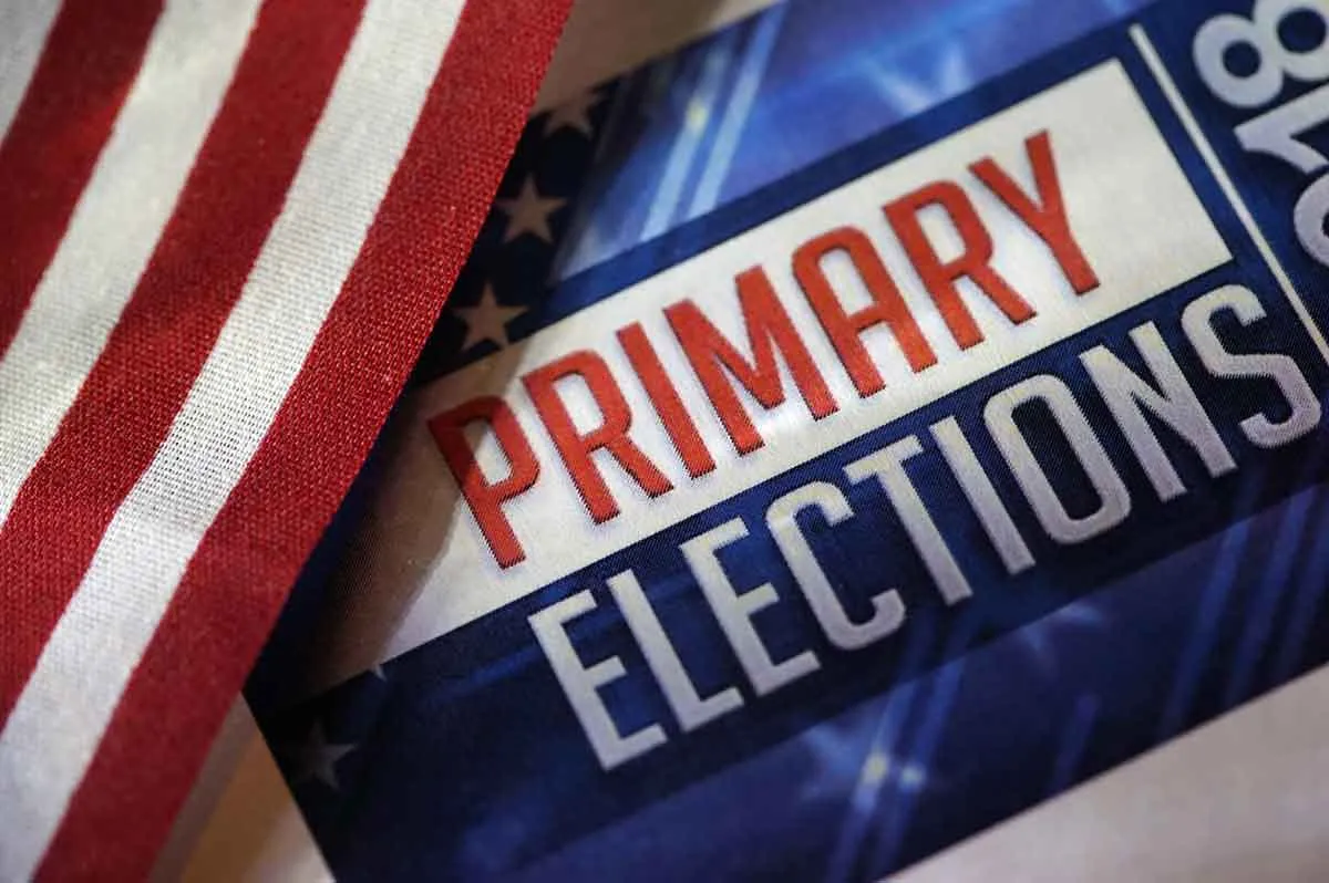 Primary elections graphic