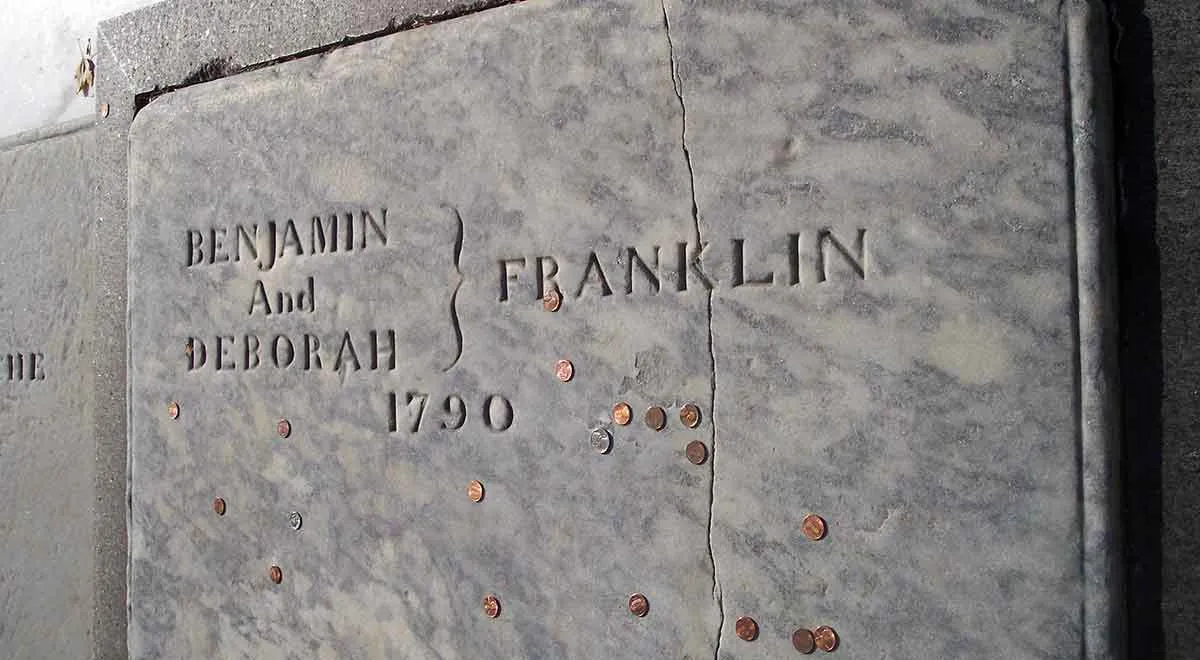 ben franklin grave