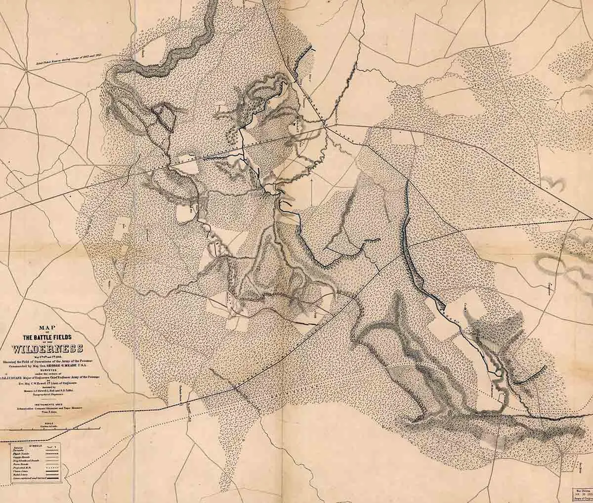 timeline wilderness battle 1864