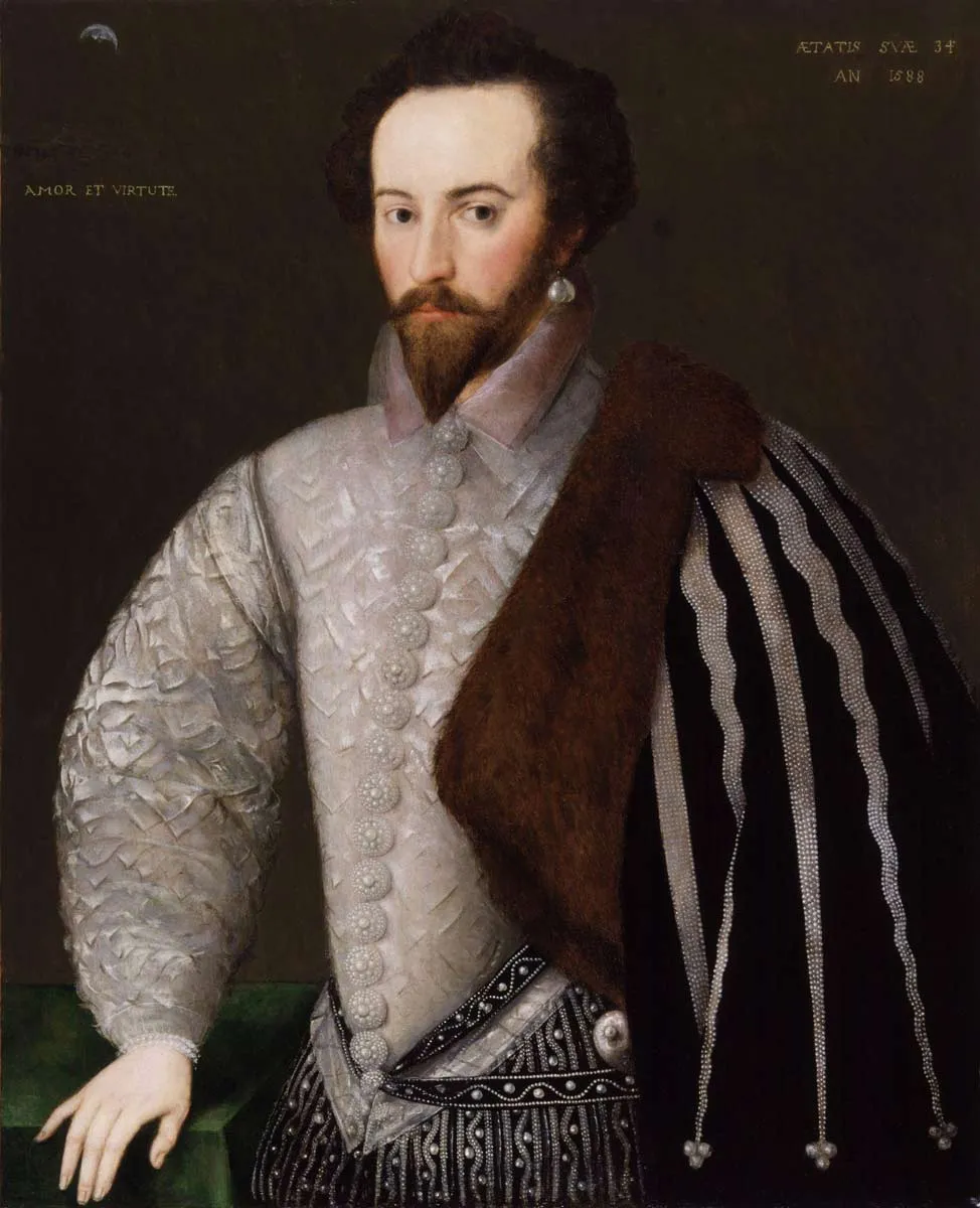 portrait sir walter raleigh