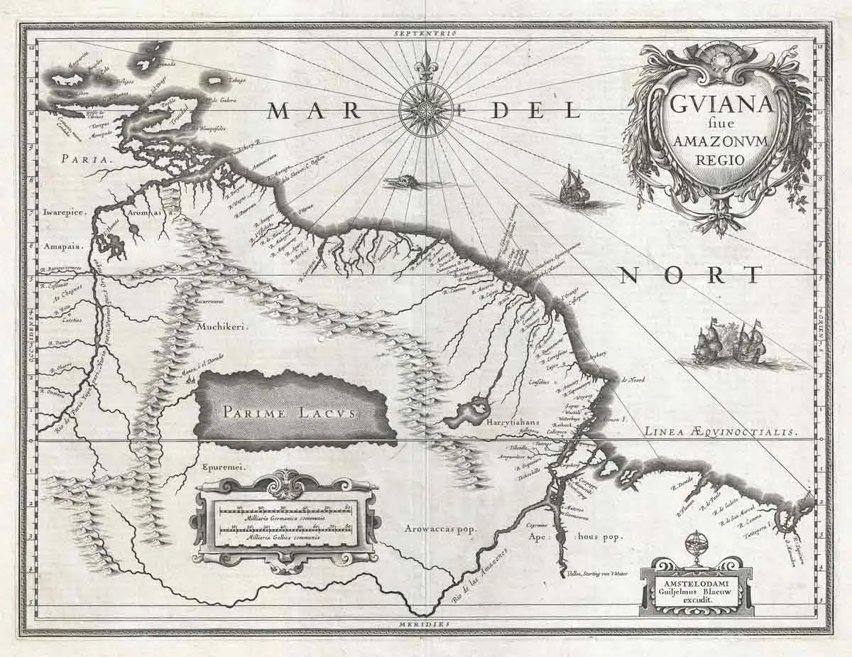 Blaeu map el dorado