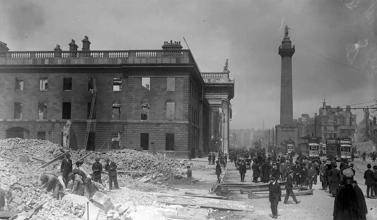 easter rising destruction