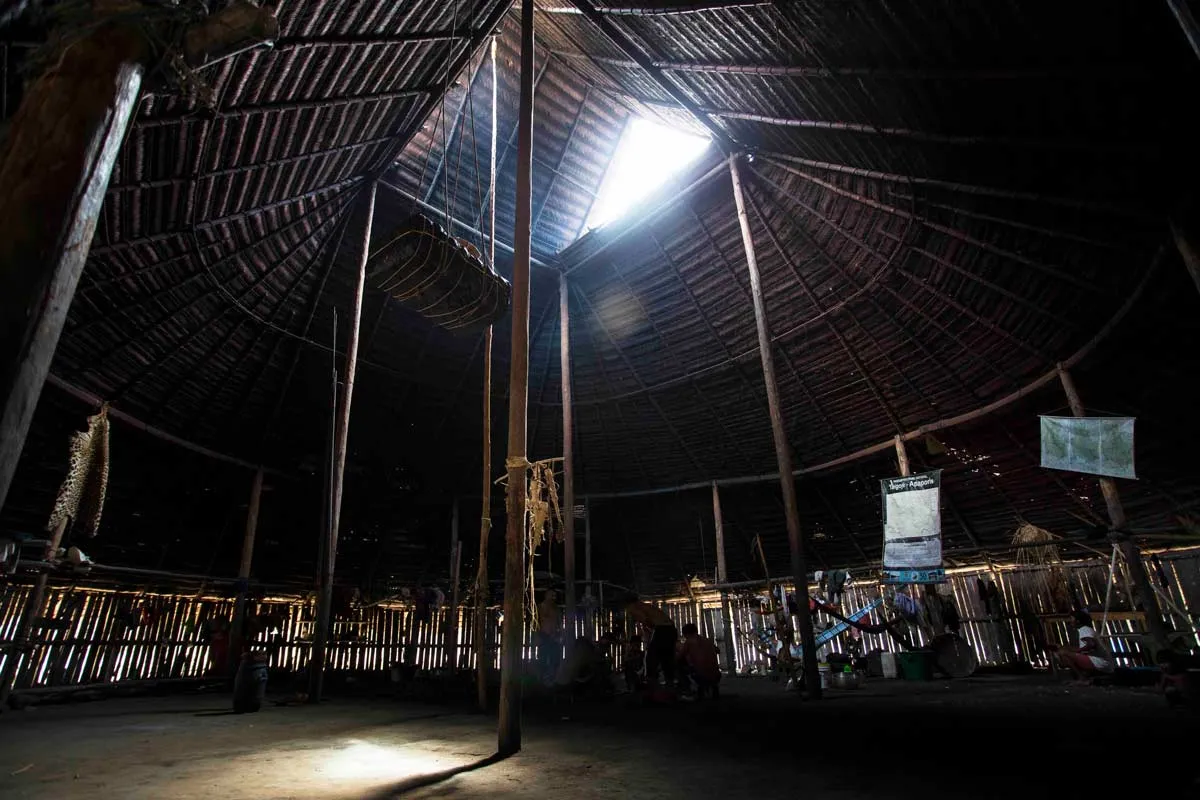 roof of maloca