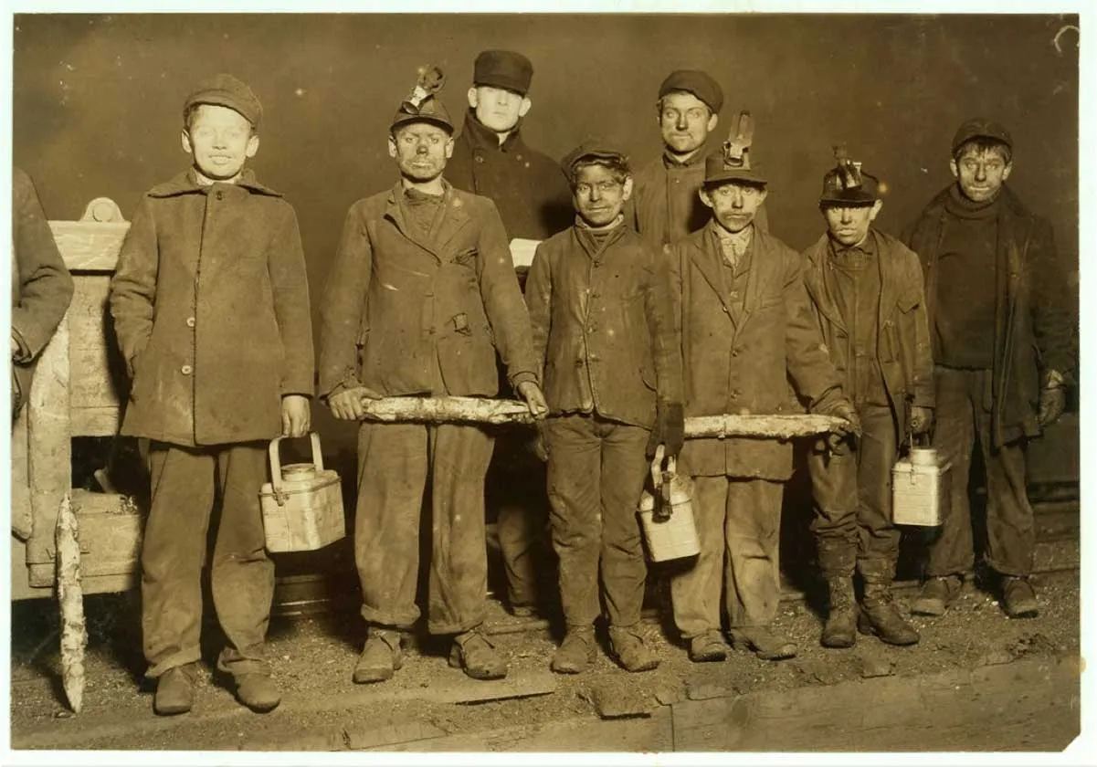 pennsylvania coal miners child labor