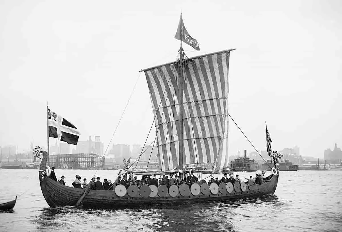 the viking ship reconstruction