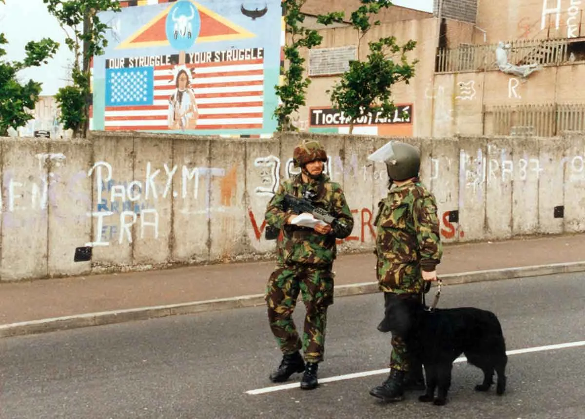 bomb disposal belfast good friday agreement