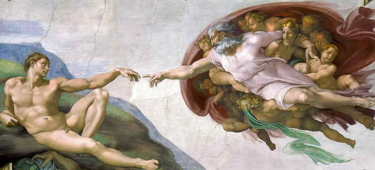 michelangelo creation of adam christian gnosticism