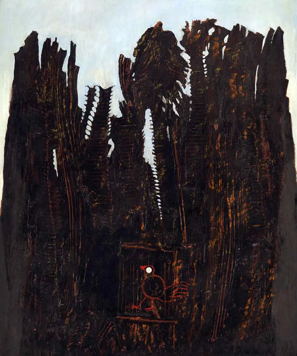 max ernst forest and dove grattage